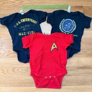 Star Trek bodysuit bundle (6 months)